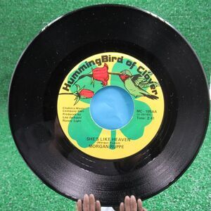 Morgan Ruppe She's Like Heaven 45 RPM Vinyl MC-105AA Humming‎ Bird Of Clover